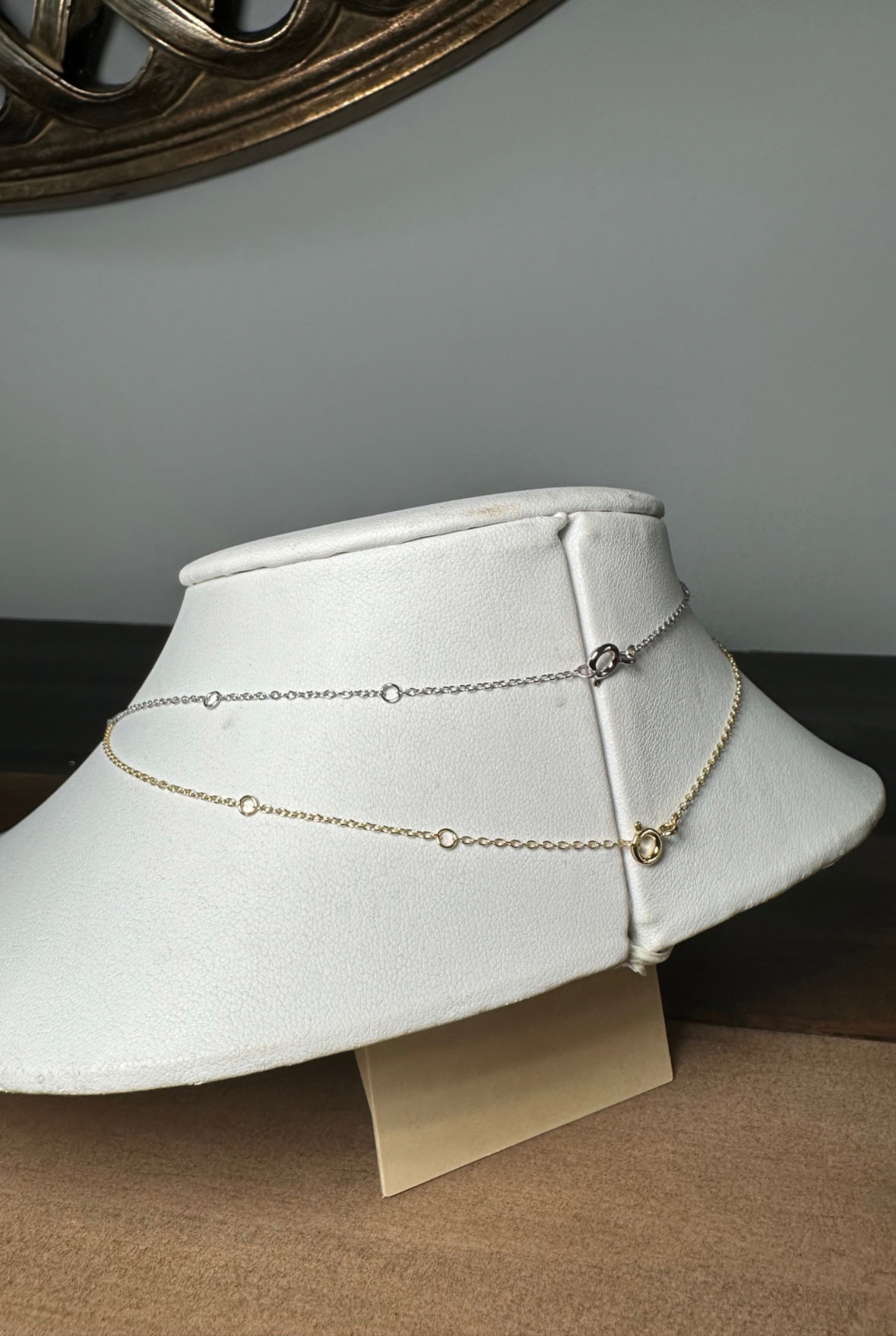 Circle Stud Necklace