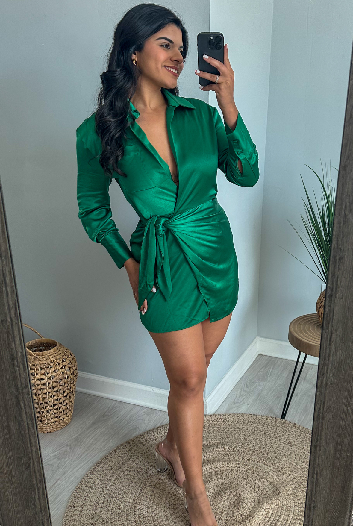 Lavish Satin Dress – Shop The Affect