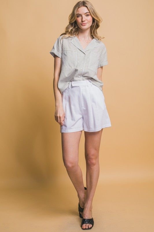 Ella Linen Shorts
