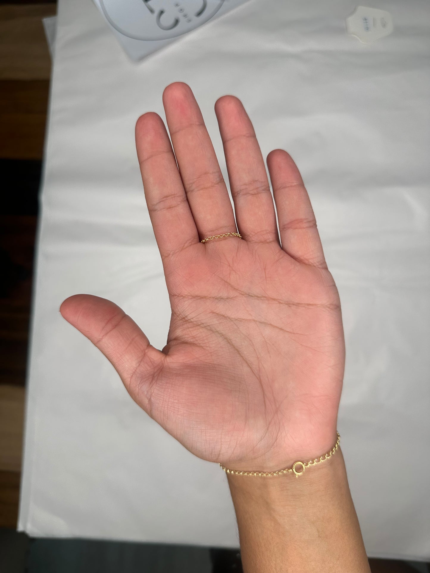 CRYSTAL HAND CHAIN