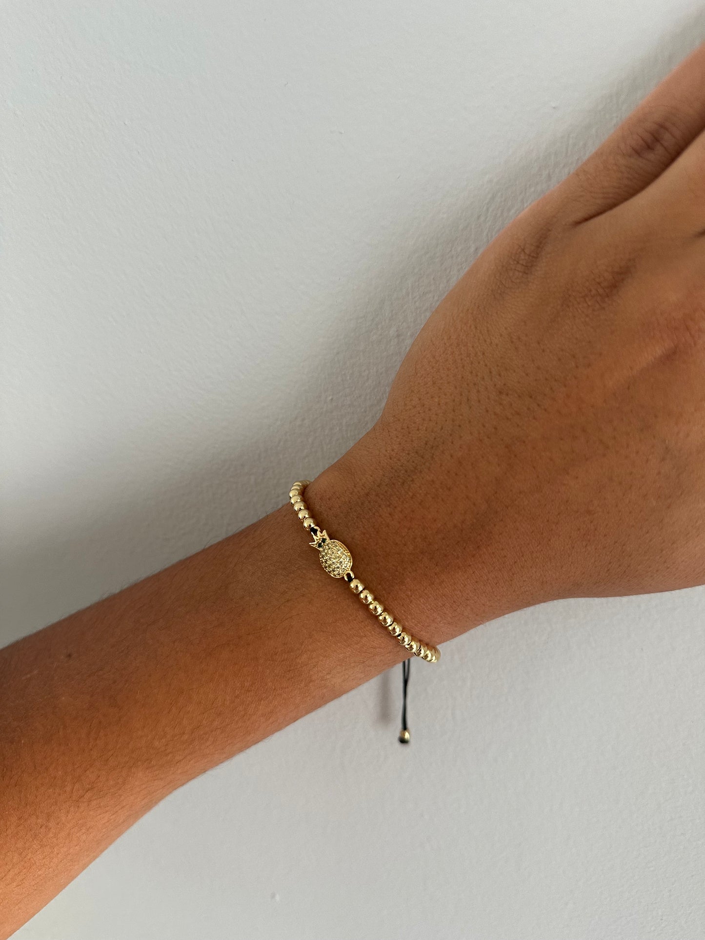Pineapple Bolo Bracelet