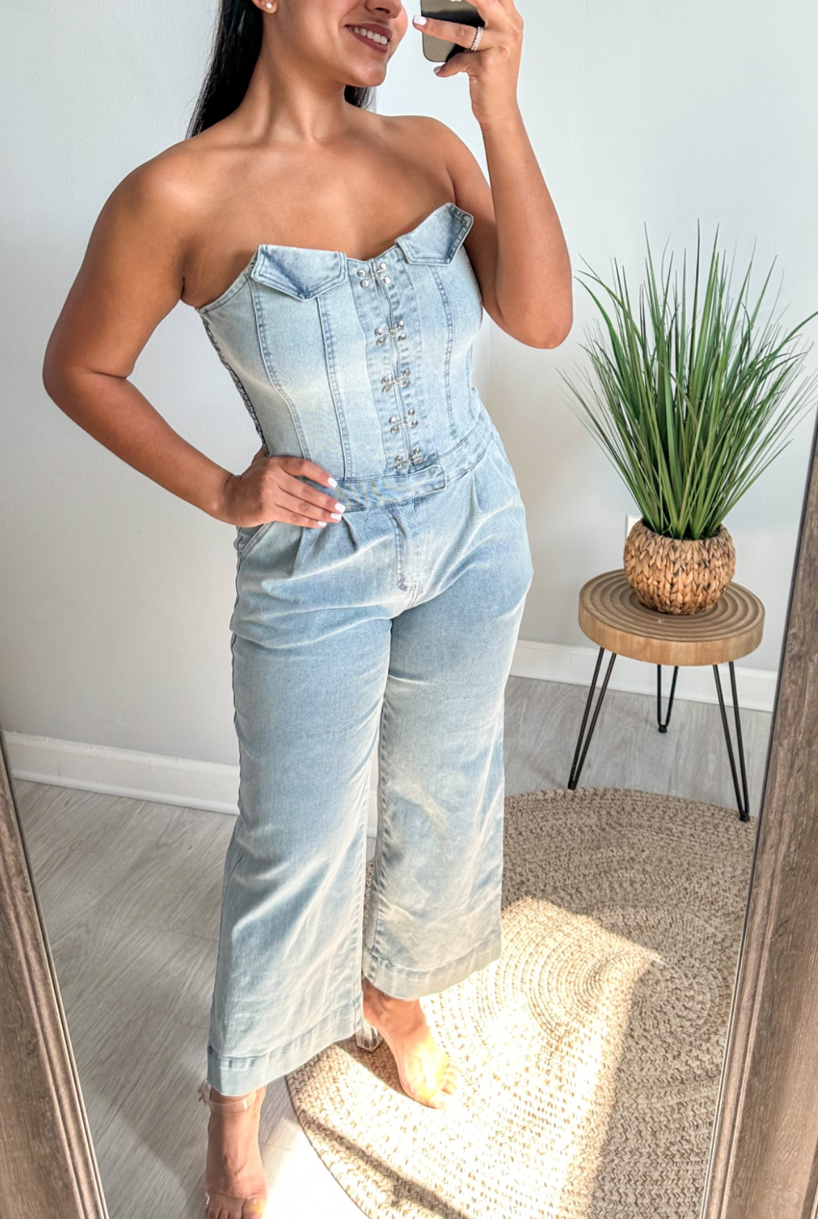 Riley Denim Jumpsuit