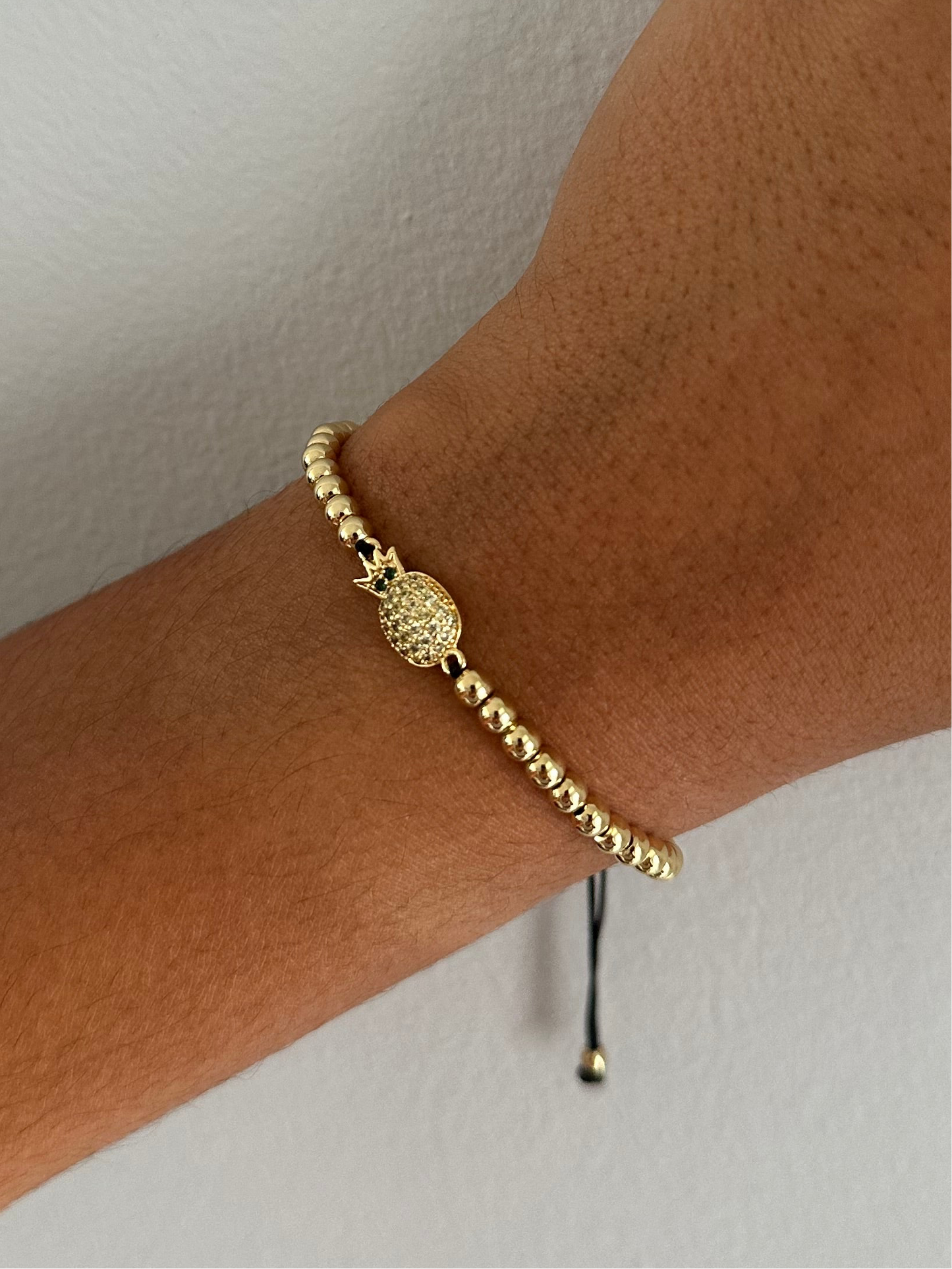 Pineapple Bolo Bracelet