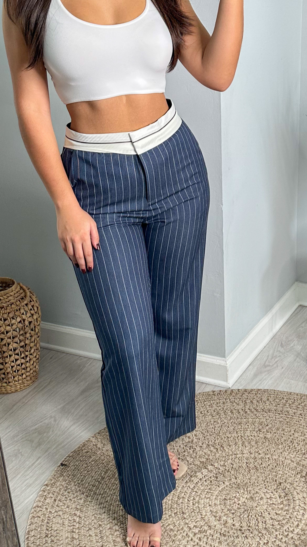 Dressy shop striped pants