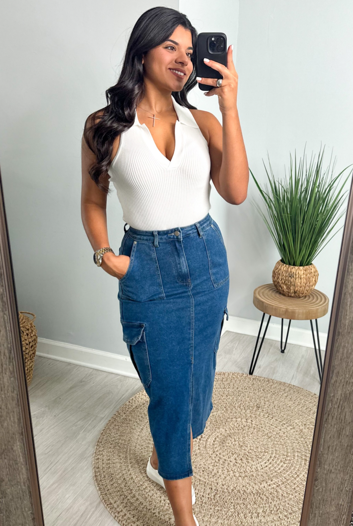 Mila Denim Skirt