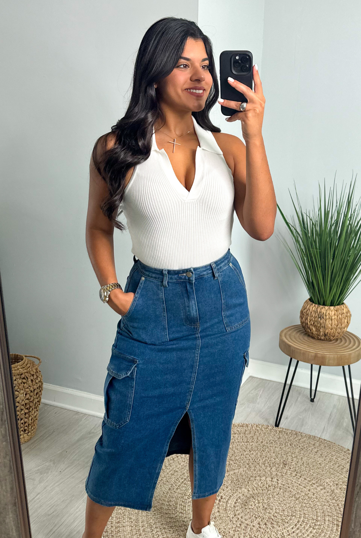 Mila Denim Skirt