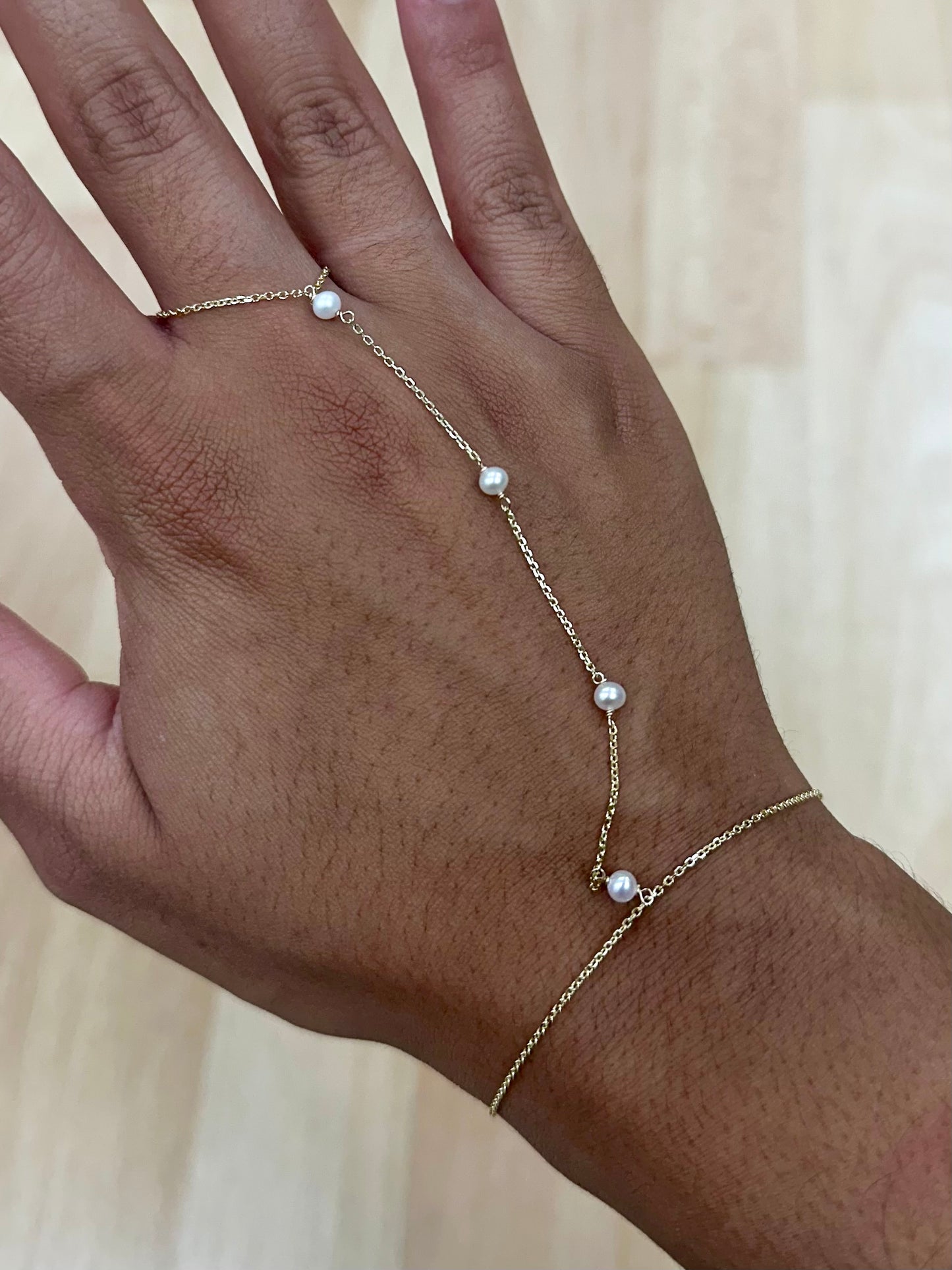 Freshwater Pearl Hand Chain